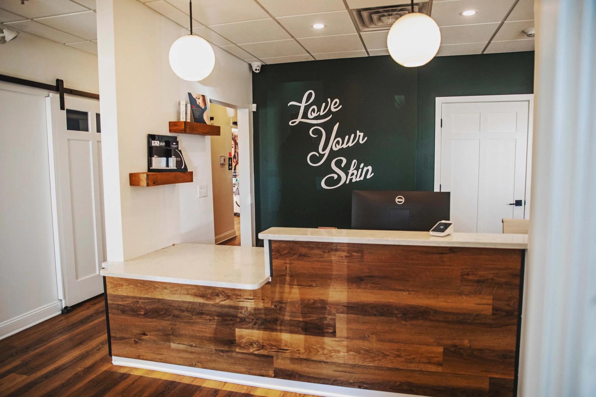 RW Dermatology reception - Love Your Skin