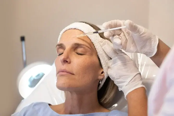Botox injection procedure